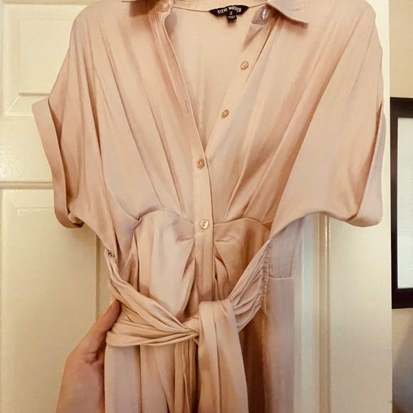 Steve Madden Tori Dress Tie Waist Size 2 - Picture 5 of 5